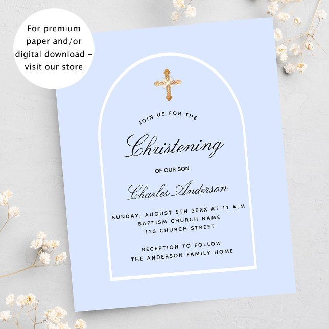 Hellblauer Knabenbogen (Von Creator hochgeladen)