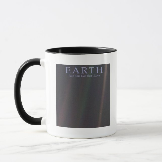 HELLBLAUER PUNKT-KOMBINIERTE KAFFEE-TASSE TASSE (Links)
