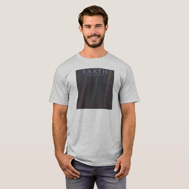 HELLBLAUER PUNKT-T - SHIRT (Vorne ganz)