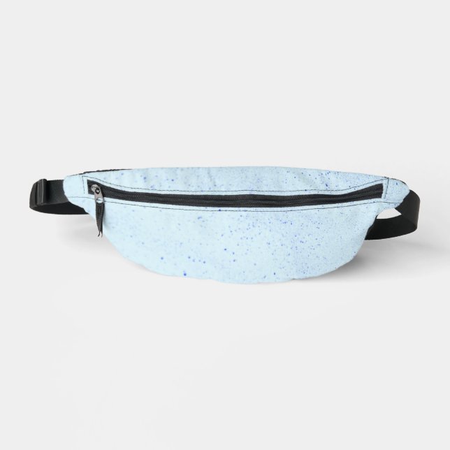 Hellblauer Sand Bauchtasche (Vorderseite)