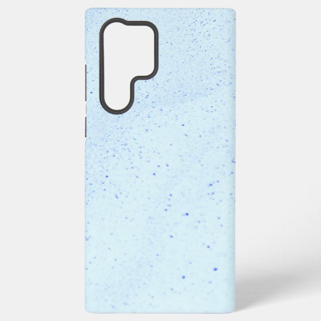 Hellblauer Sand Samsung Galaxy Hülle (Rückseite)