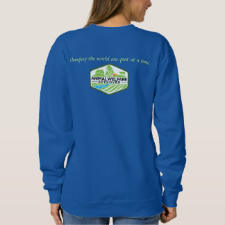 Hellblaues Bifrost bewirtschaftet Logo-Sweatshirt Sweatshirt