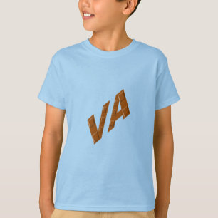 Hellblaues T-Shirt CHOCO VIRGINIA