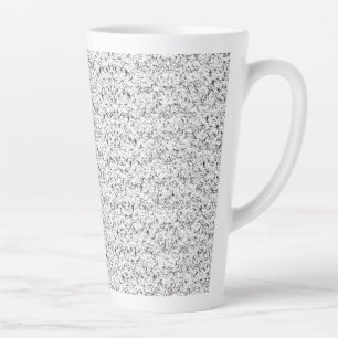 Hellblaues Texturmuster mit kleinem, sich wiederho Milchtasse