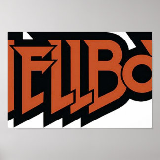 HellBoy-Logo Poster