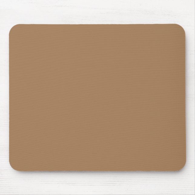 Hellbraun, Kaffeemusepad Mousepad (Vorne)