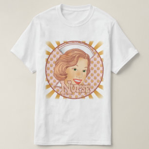 Hellbraune Haarschwester T-Shirt