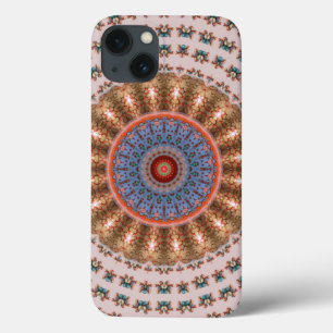 Hellbraunes Mandala-Rad Case-Mate iPhone Hülle