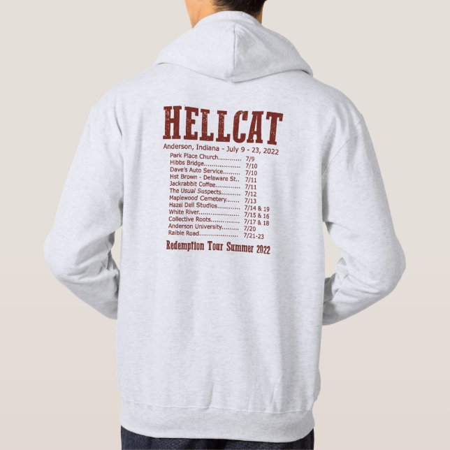 Hellcat Hoodie (Rückseite)