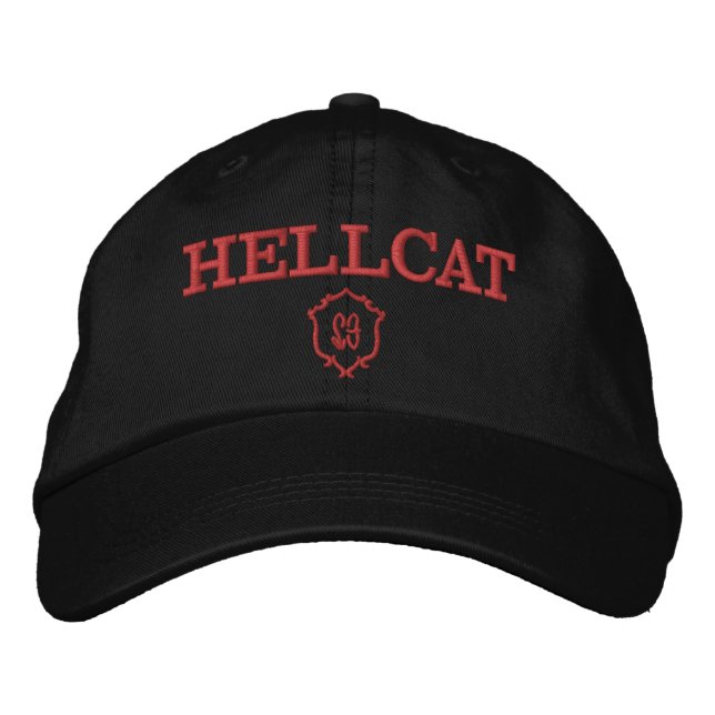HELLCAT_LIFT FUERTE HAT BESTICKTE BASEBALLKAPPE (Vorderseite)