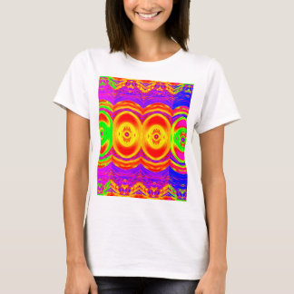 Helle Abstrakte Farben T-Shirt