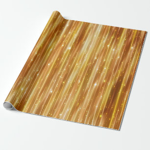 Helle abstrakte goldene Kulisse mit Glitzer Geschenkpapier