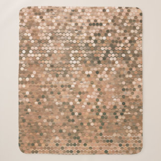 Helle abstrakte Mosaik-Vintage-Hintergrund mit Gla Sherpadecke