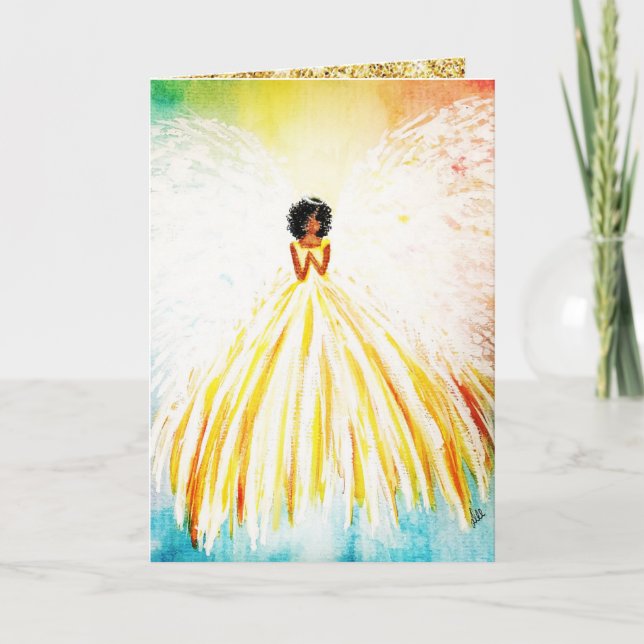 Helle Angel Mother Day Card Karte (Vorderseite)