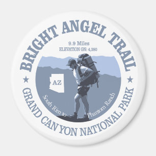 Helle Angel Trail (rd) Magnet