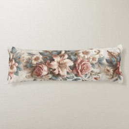 Helle antike Blumenperfektion Seitenschläferkissen