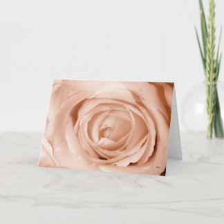 Helle Aprikose, erhalten gut bald Karte