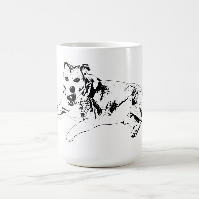 Helle Augen, Entspanntes Lounge Kaffeetasse (Mittel)