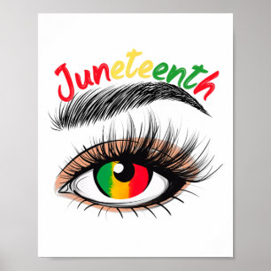 Helle Augen Jugendliche Shirts Frauen Afrikanisch Poster