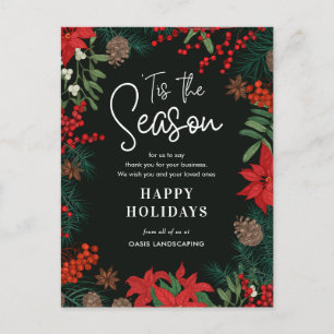 Helle Blogs Business Holiday Card Postkarte