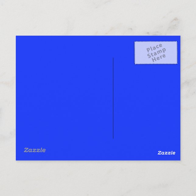 Helle Blue Postcard Postkarte (Rückseite)