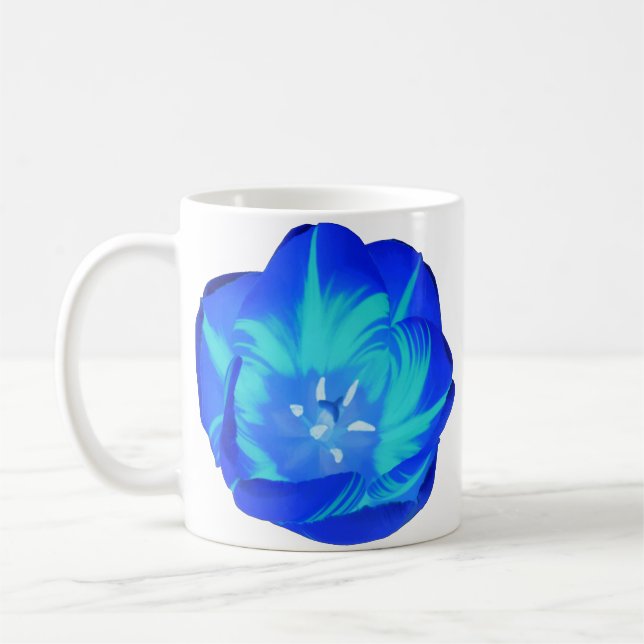 Helle Blue Tulip Tasse (Links)
