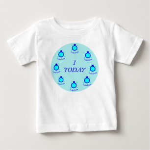 Helle Blue Turtle Typ Baby Bekleidung T-shirt