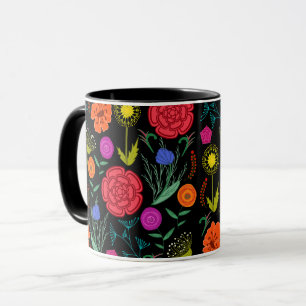 Helle Blume 6 Stück Tasse