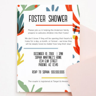 Helle Botanicals Foster Care Dusche Einladung