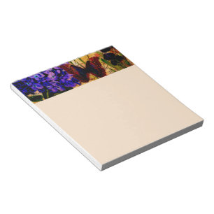 Helle botanische notizblock
