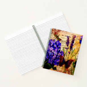 Helle botanische notizbuch