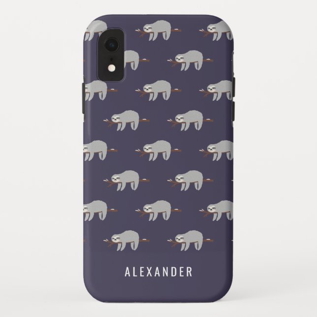 Helle, bunte Cartoon-Schlampe Case-Mate iPhone Hülle (Rückseite)