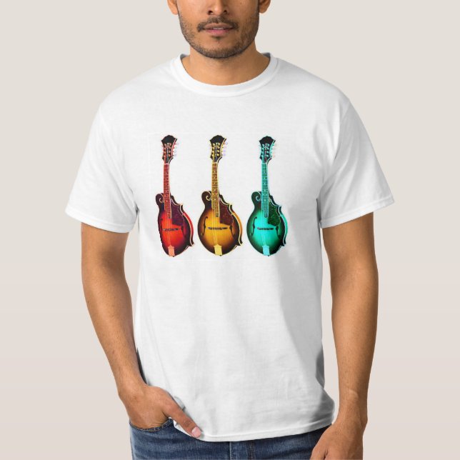 HELLE BUNTE MANDOLINEN! T-Shirt (Vorderseite)