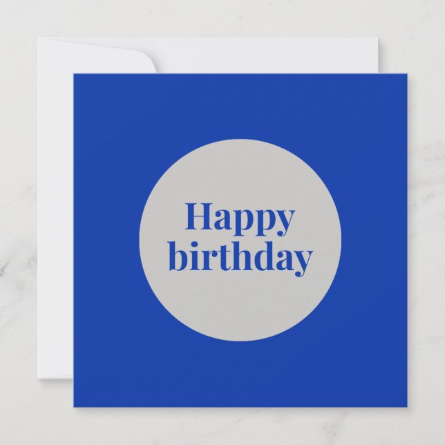 Helle Escape Birthday Card - Karte Nr. 3 von 18 (Vorderseite)