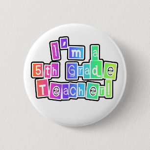 Helle Farb5. Grad-Lehrer Button