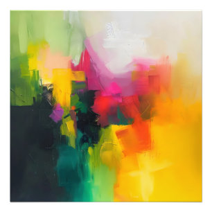 Helle Farben Abstrakte Kunst Fotodruck