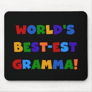 Helle Farben des Gut-est Gramma der Welt Mousepad