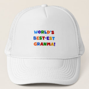Helle Farben des Gut-est Granma der Welt Truckerkappe