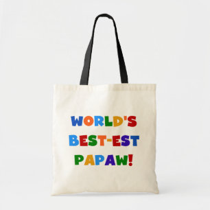 Helle Farben Die besten Papaw Tshirts und Geschenk Tragetasche