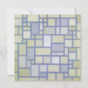 Helle Farben Graue Linien Piet Mondrian