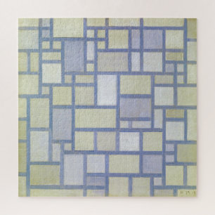 Helle Farben Graue Linien   Piet Mondrian   Puzzle
