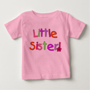 Helle Farben kleine Schwester Baby T-shirt