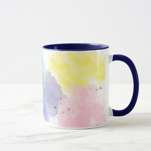 Helle Farben mit einer sanften Berührung Tasse (Rechts)