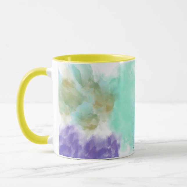 Helle Farben mit einer sanften Note Tasse (Links)