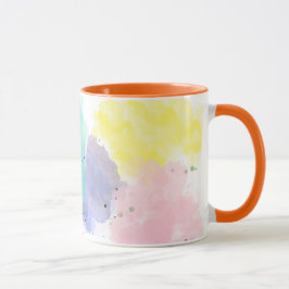 Helle Farben mit einer sanften Note Tasse