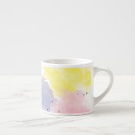 Helle Farben mit sanfter Note Espressotasse