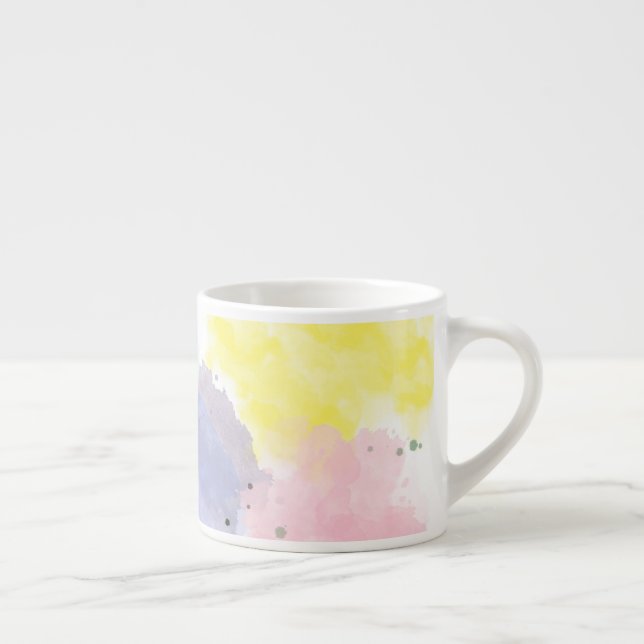 Helle Farben mit sanfter Note  Espressotasse (Rechts)