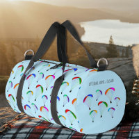 Helle Farben Paragliding / Fallschirme mit Namen