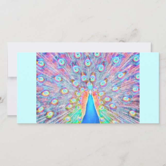 Helle Farben *Peacock* Spirit Design (Vorderseite)