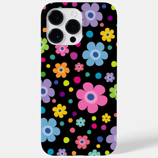 HELLE, FARBENE BLUME Case-Mate iPhone HÜLLE (Rückseite)